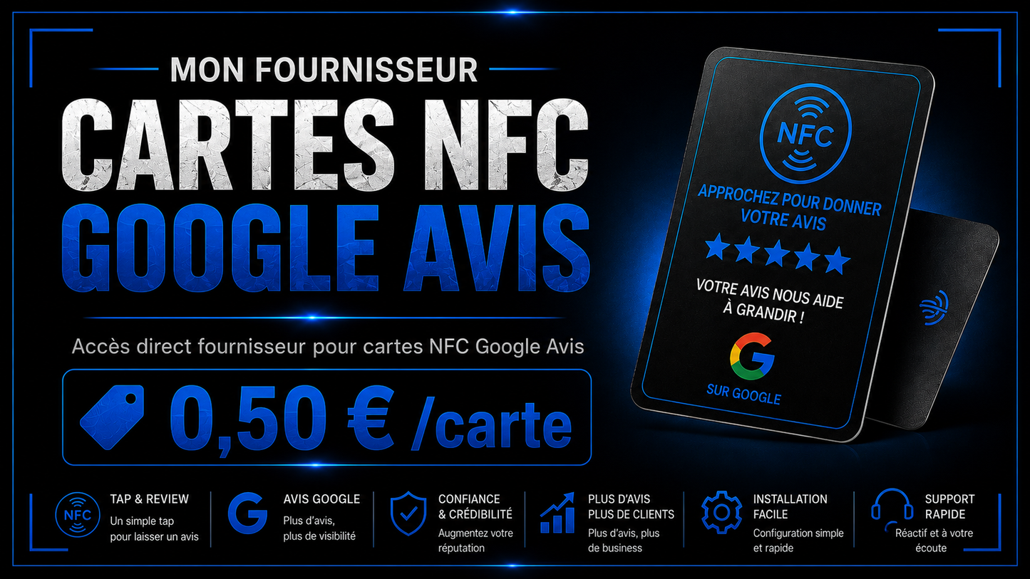 Contact Fournisseur NFC — Accès Direct